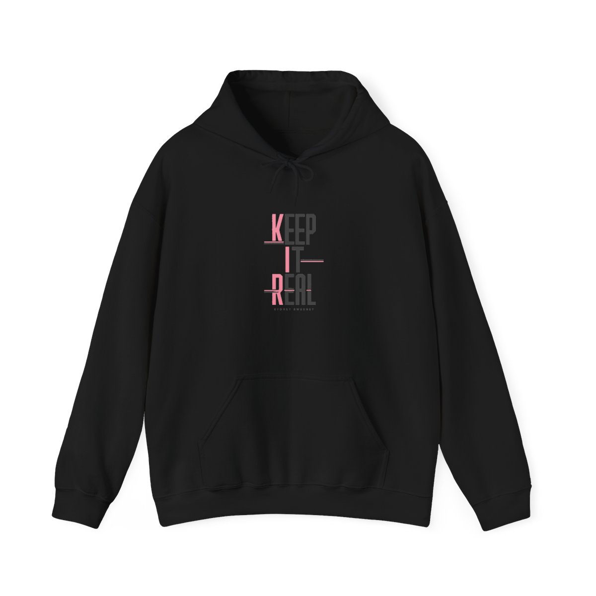 Sydney Sweeney "Keep It Real" Hoodie - alternate angle 2, merchandise