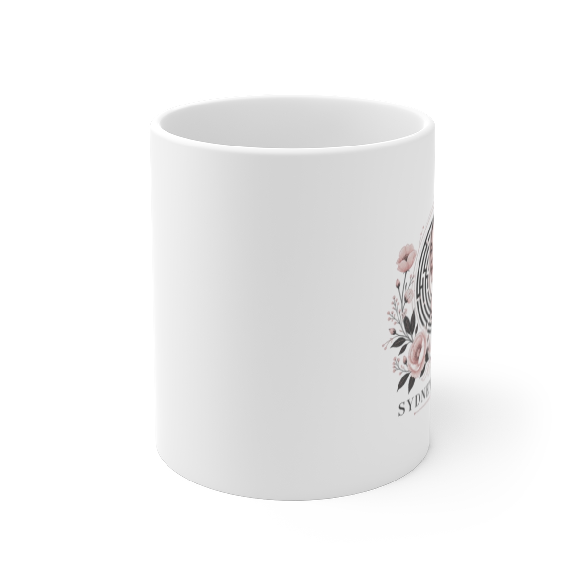 Sydney Sweeney "Euphoria." White Mug - alternate angle 1, merchandise