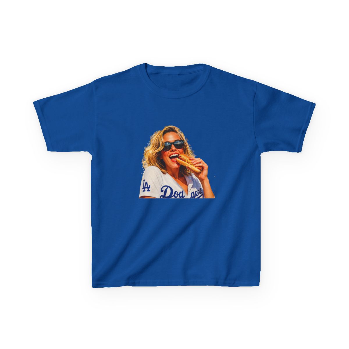 Retro Sydney Sweeney Sho-Time World Series Baseball Kids T-Shirt