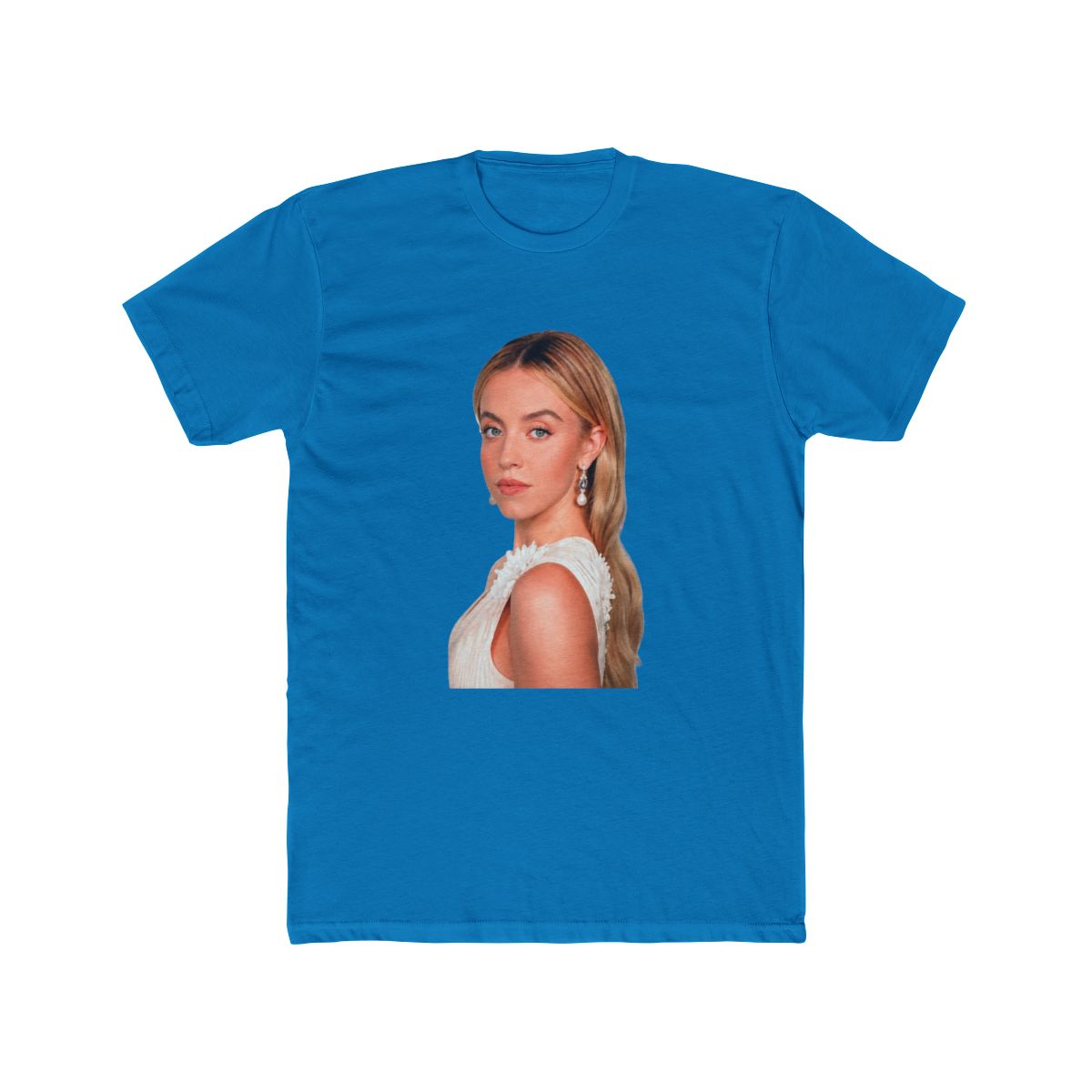 Sydney Sweeney white portrait T Shirt
