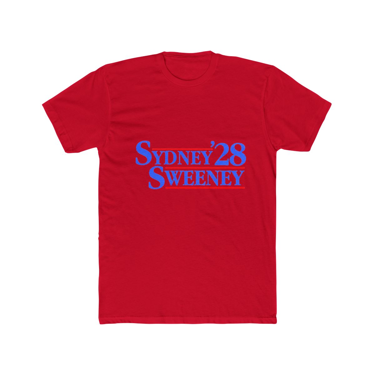 Sydney Sweeney For President 2028 T Shirt - Sydney Sweeney official T-Shirts merch
