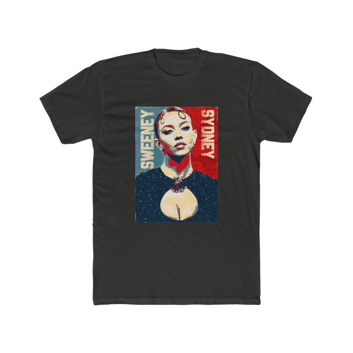 Sydney Sweeney Vintage Retro fans Gift T Shirt - alternate angle 5, merchandise